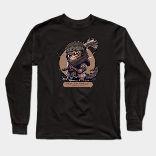 Mighty Mighty Marmoset! Long Sleeve T-Shirt